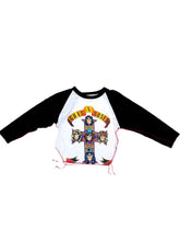 Load image into Gallery viewer, Reworked Vintage Guns N' Roses Raglan T-Shirt