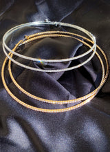 Load image into Gallery viewer, XL Dainty Diamond Hoops
