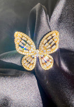Load image into Gallery viewer, Butterfly Baby Diamond Ring in Gold
