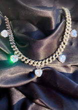 Load image into Gallery viewer, Heart You Cuban Link Chain Necklace

