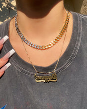 Load image into Gallery viewer, Two Tone Cuban Link Necklace
