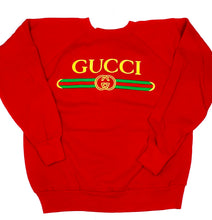 Load image into Gallery viewer, Vintage 80's G Sweatshirt in Red
