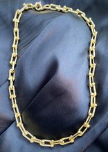Load image into Gallery viewer, 14k Hardware Chain Link Necklace
