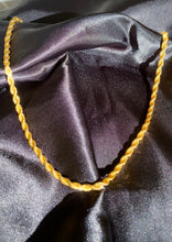 Load image into Gallery viewer, 18k Rope Chain Necklace
